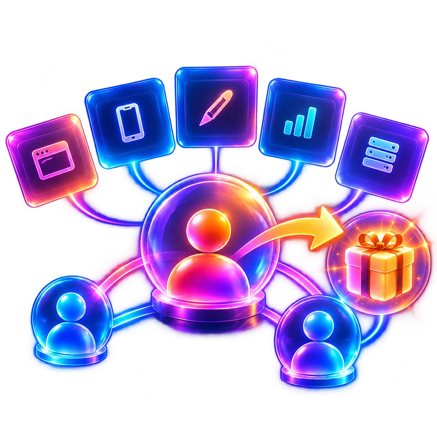 Refer a business and earn rewards at every milestone