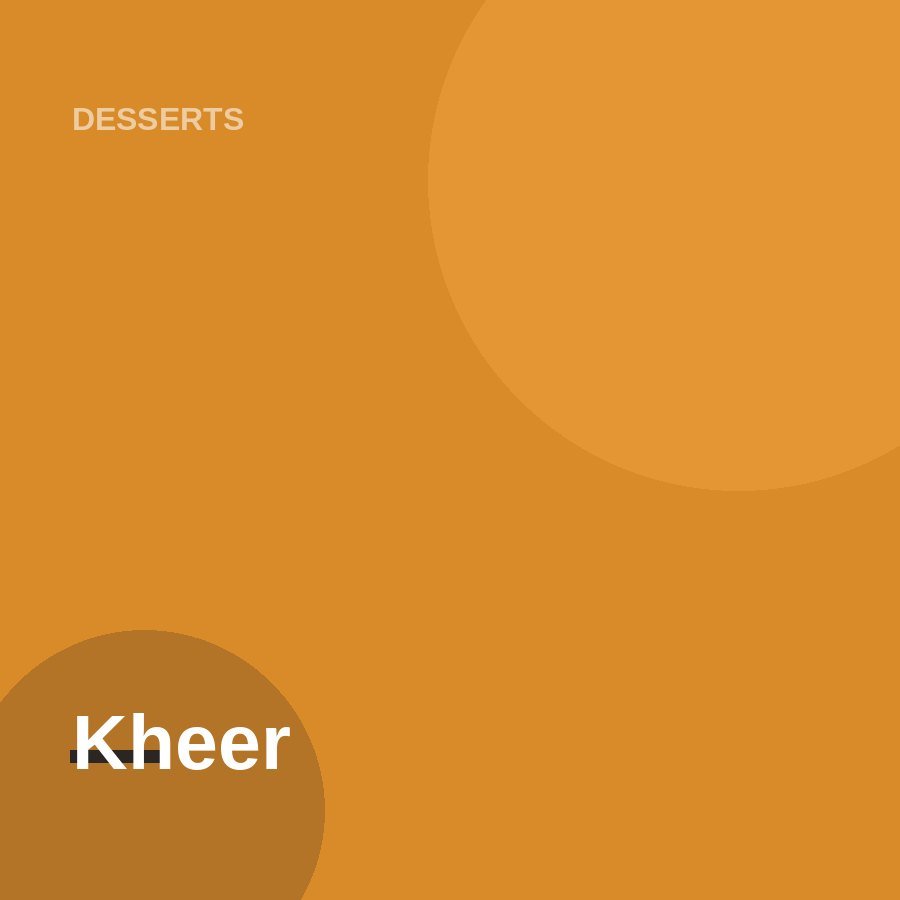 Kheer